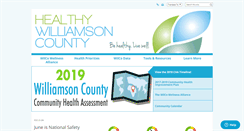 Desktop Screenshot of healthywilliamsoncounty.org